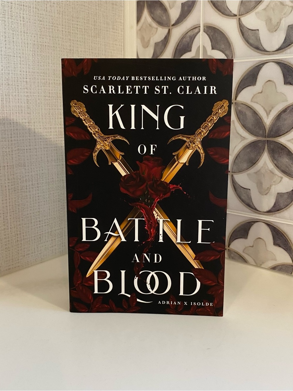King of Battle and Blood by Scarlett St. Clair Paperback